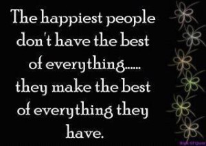 stop chasing happiness by choosing happiness . - . running with spoons