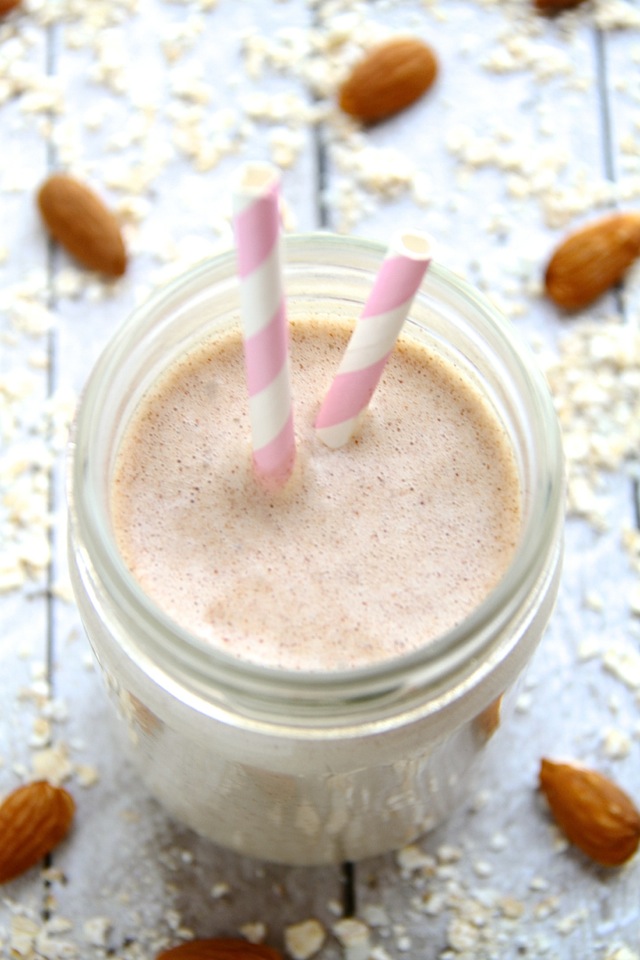 Nuts and Grains Breakfast Smoothie Recipe