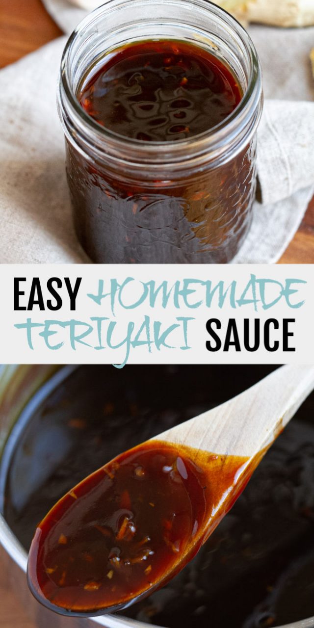 Easy Homemade Teriyaki Sauce (gluten-free, vegan)