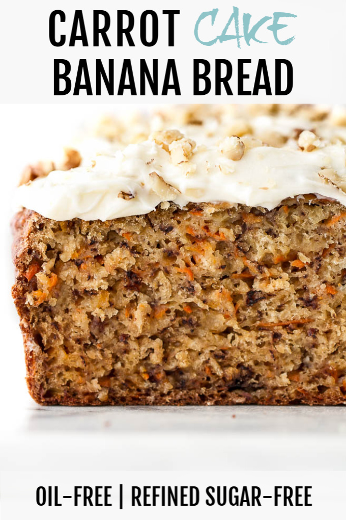 One Bowl Carrot Cake Banana Bread Running With Spoons